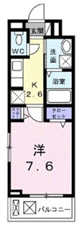 ひめじ別所駅 徒歩4分 2階の物件間取画像